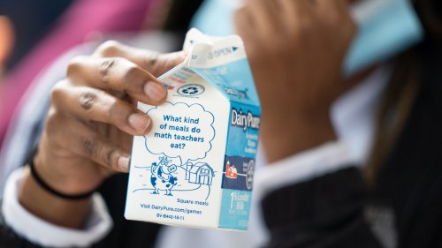 Whole, skim, or soy? The congressional battle over milk in school lunches.