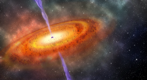 Astronomers just discovered a supermassive black hole from the dawn of the universe