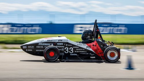 Swiss students just slashed the world record for EV acceleration