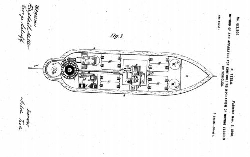 Read Nikola Tesla’s Drone Patent… From 1898