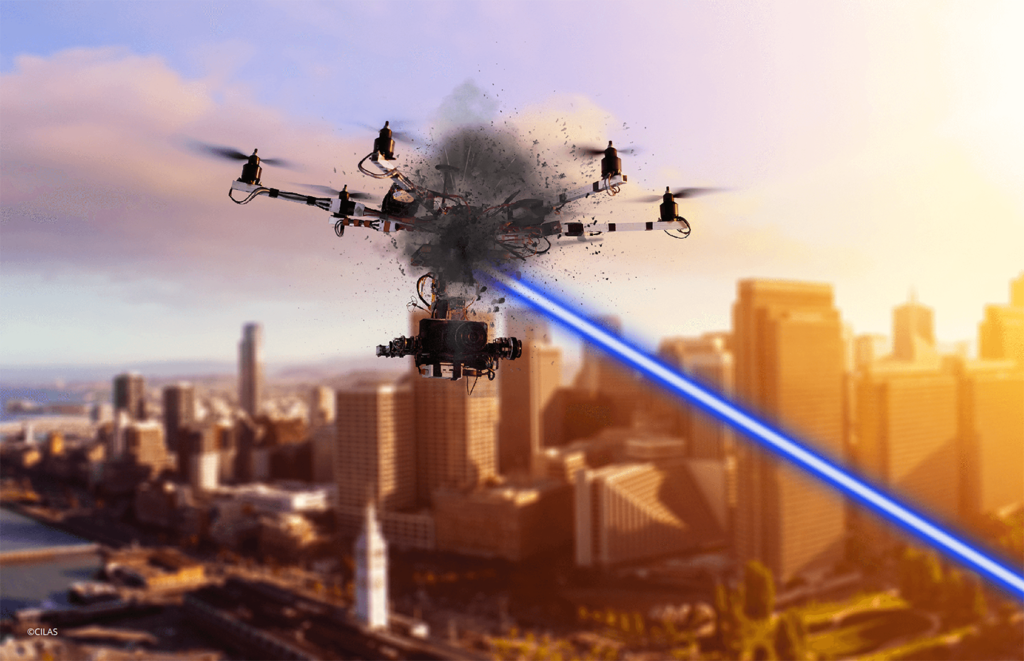 Watch this French laser zap drones out of the sky
