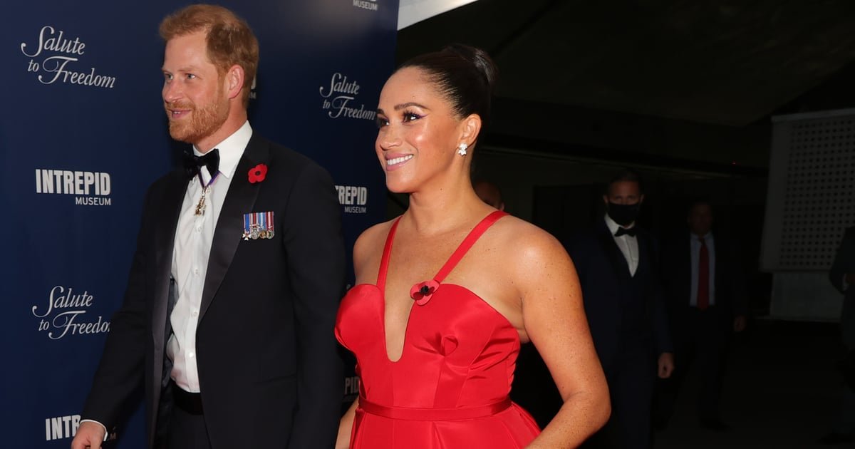 Please Direct Your Attention to Meghan Markle's Gown at the Freedom Gala