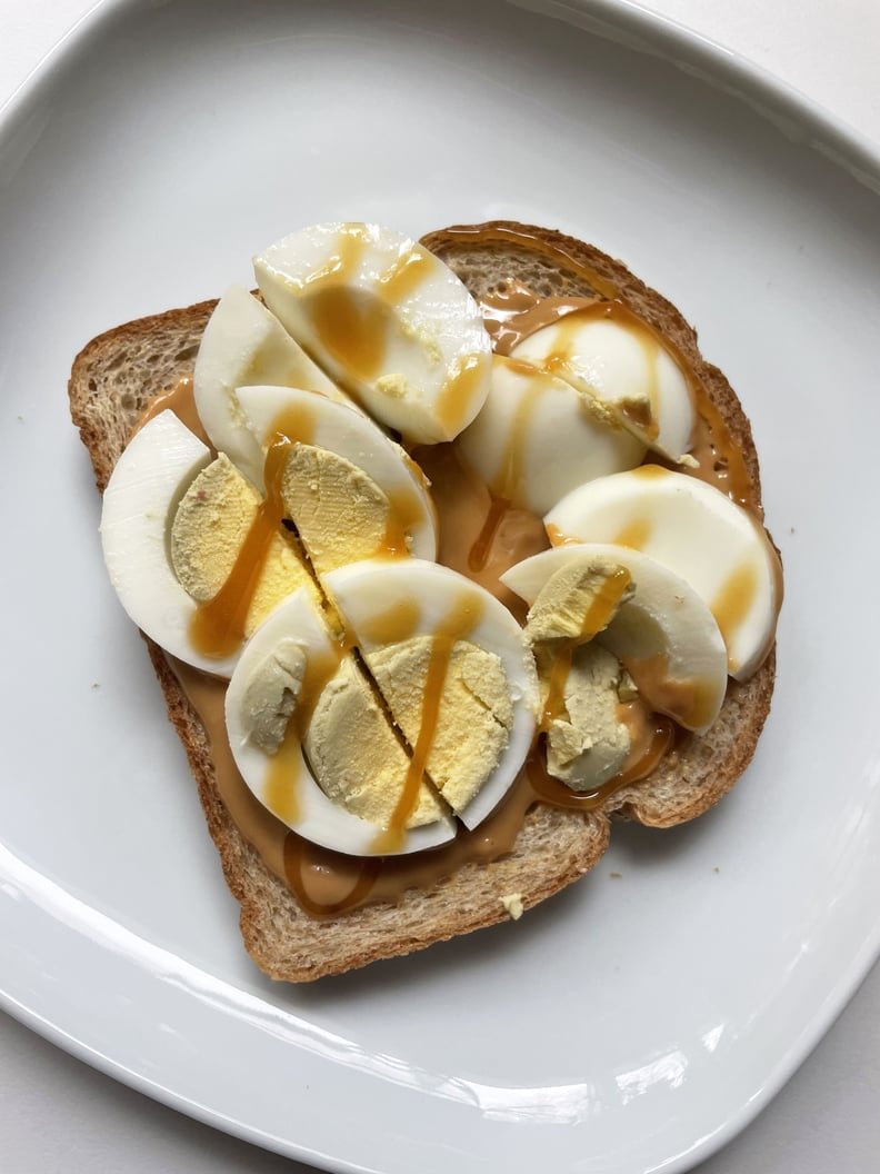 So, I Tried That Weird Poosh Toast With Peanut Butter, Eggs, and Honey
