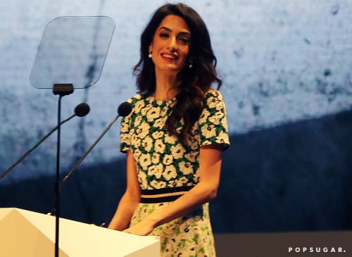 Amal Clooney Just Wore the 1 Dress Style You Need This Spring