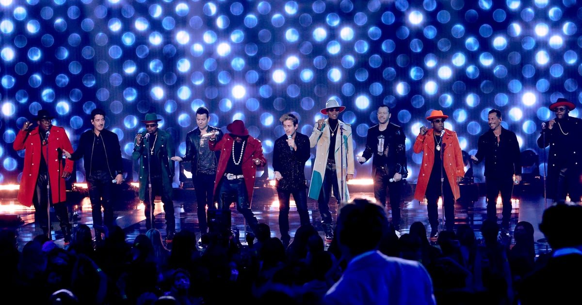 New Edition and New Kids on the Block Face Off at the American Music Awards