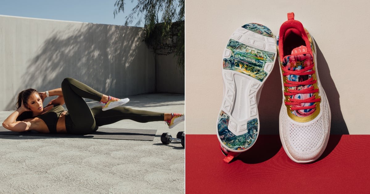 Sweat Trainer Kelsey Wells Teamed Up With APL to Create the Colorful Training Shoe of Our Dreams