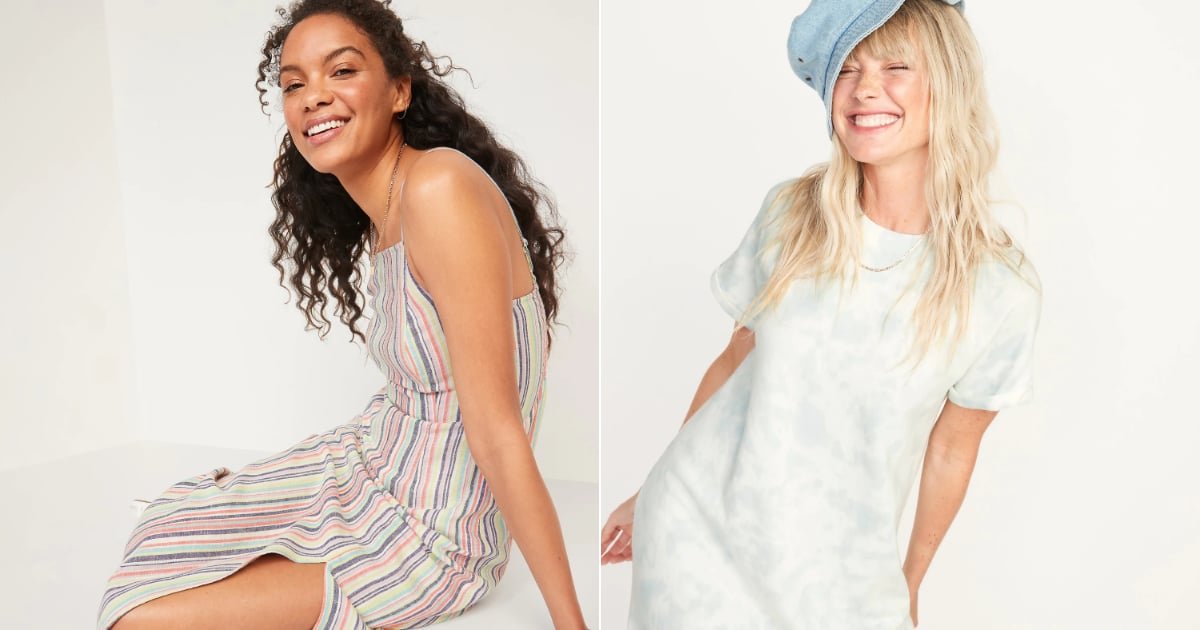 21 Chic Old Navy Dresses We Found on Sale — and Promptly Added to Our Cart