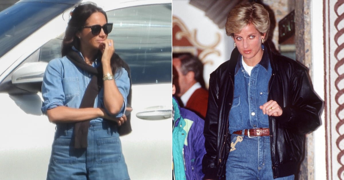 Meghan Markle Just Recreated Princess Diana's Most Polarizing Outfit Combo