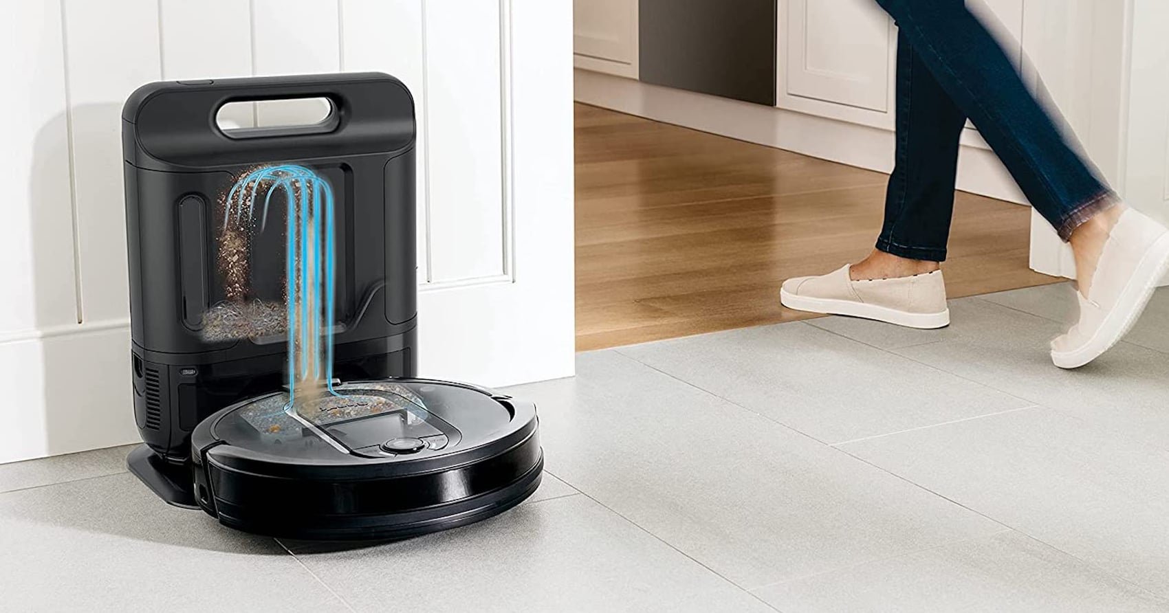 This Robot Vacuum Does All the Work For You, and It's 50% Off For Cyber Monday