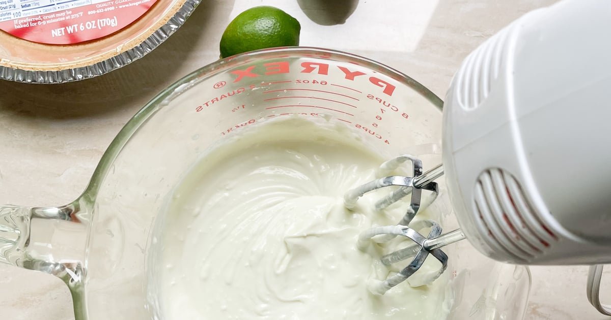 You'd Never Guess This No-Bake Key Lime Pie Uses Greek Yogurt