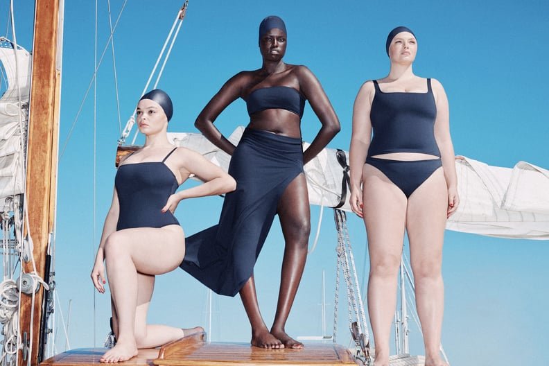 Skims Just Dropped a New Swimwear Collection, and It's a Figure-Flattering Fit