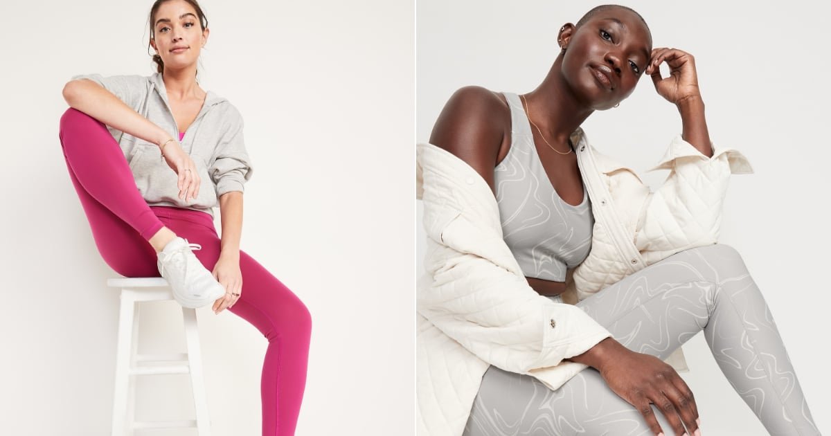 18 Bestselling Old Navy Leggings to Add to Your Workout Wardrobe and Beyond