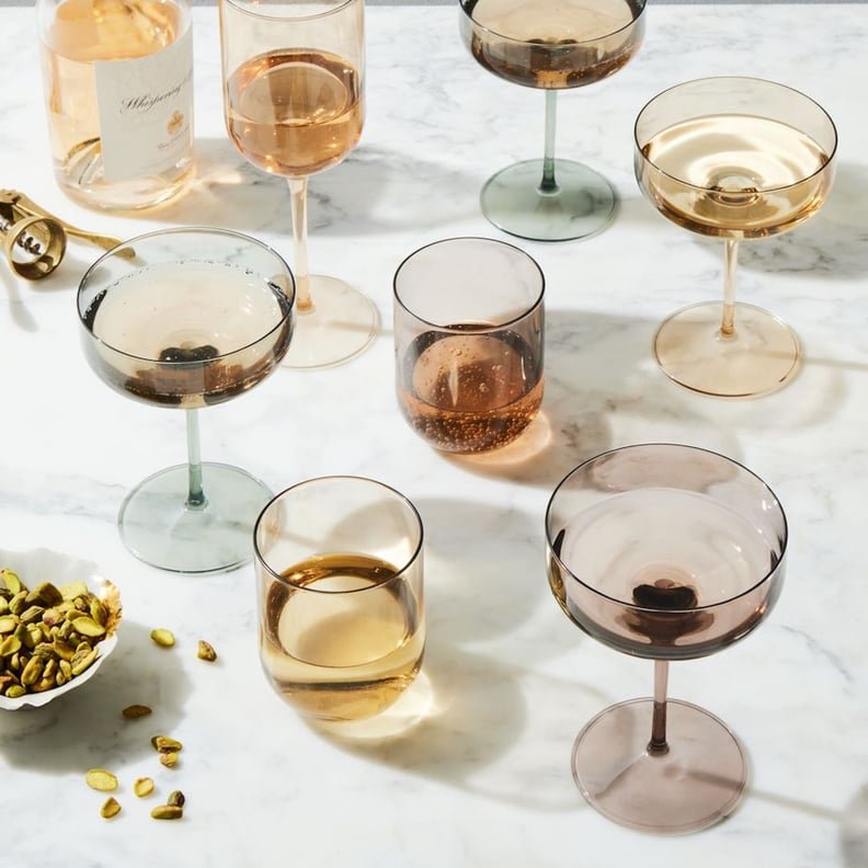 13 Colorful Glassware Sets That'll Instantly Brighten Up Your Kitchen