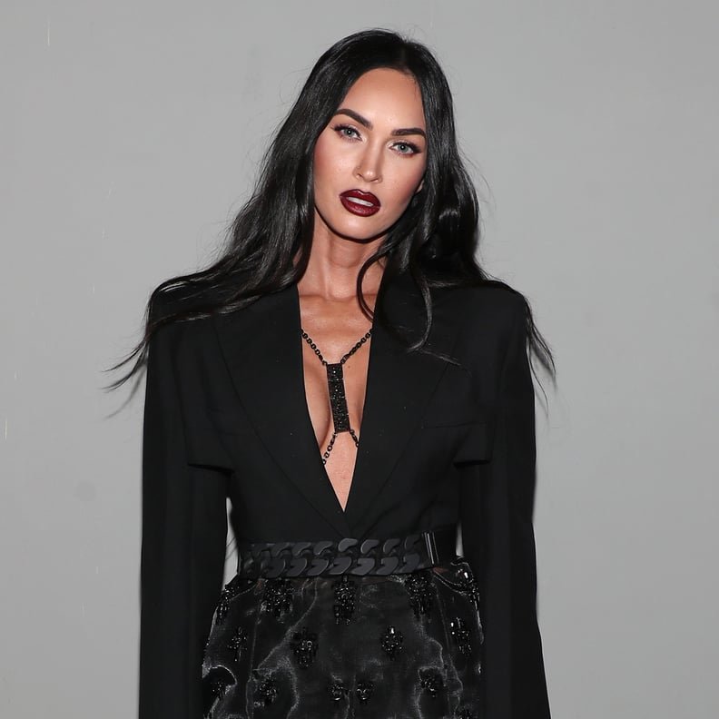 Megan Fox's Cropped Cardigan Is Practically a Bra Top