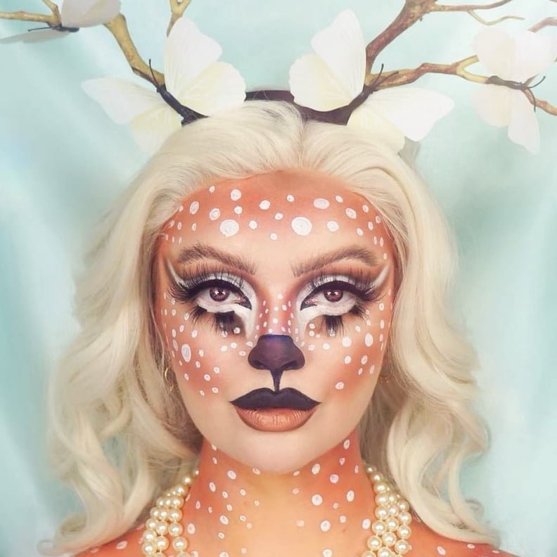 Deer-Makeup Ideas For an Easy Halloween Costume