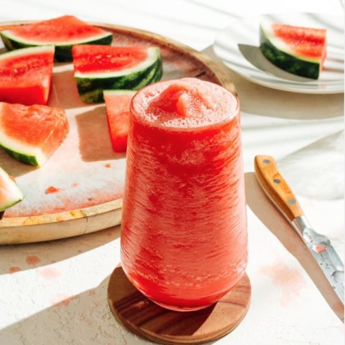 Chrissy Teigen's Boozy Watermelon Slushie Is the Drink You Deserve