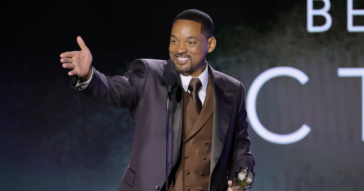 Will Smith Honors the Williams Family and Aunjanue Ellis at the Critics' Choice Awards