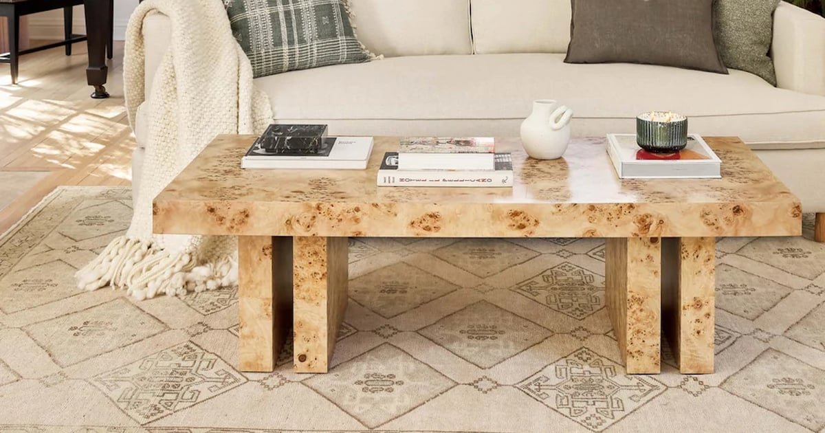 17 Stunning Coffee Tables That'll Be the Centerpiece of Your Living Room