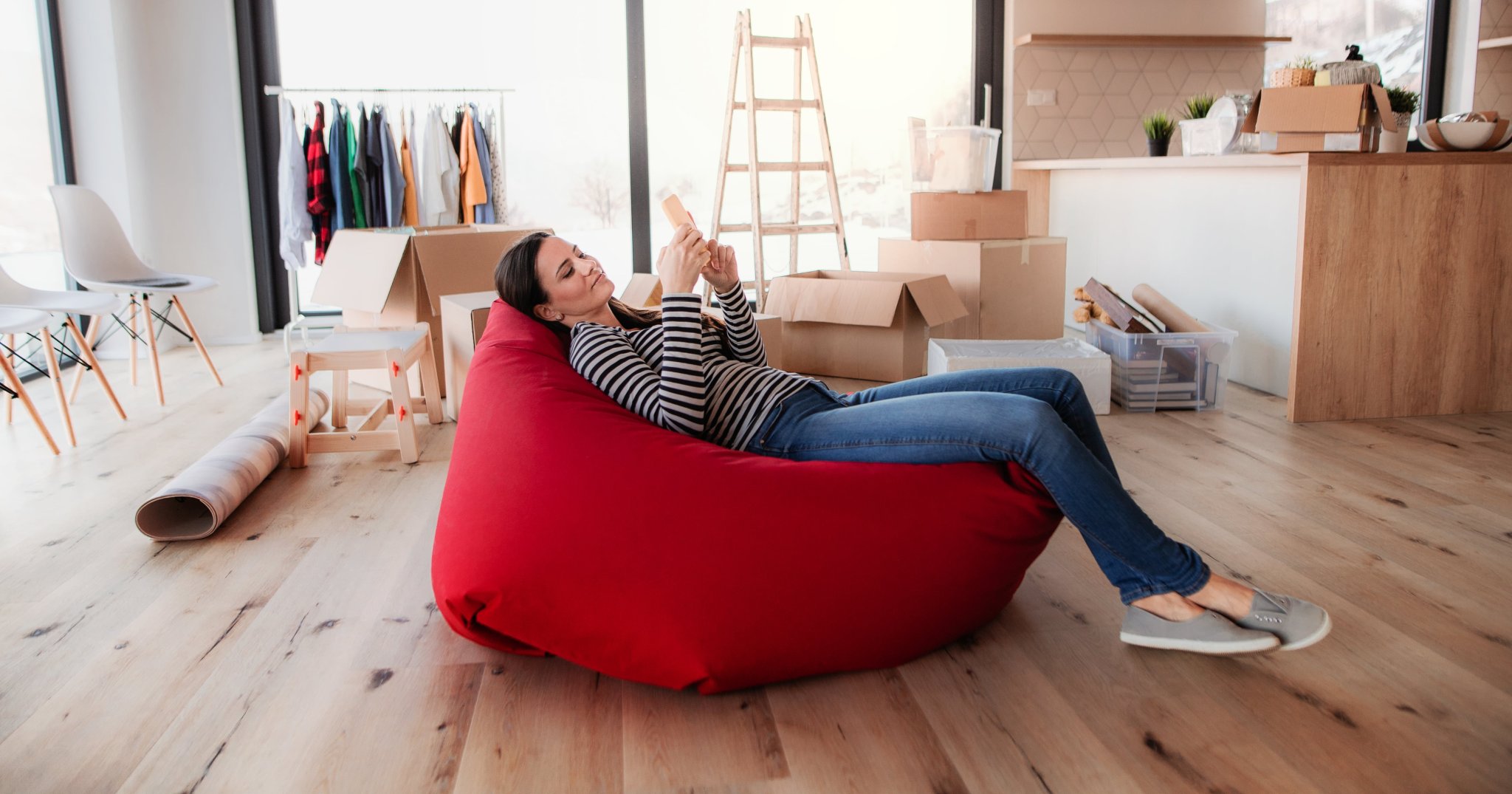 This Ultracomfy Amazon Bean Bag Is on Sale Today Only, and We're Ready to Nap in It!
