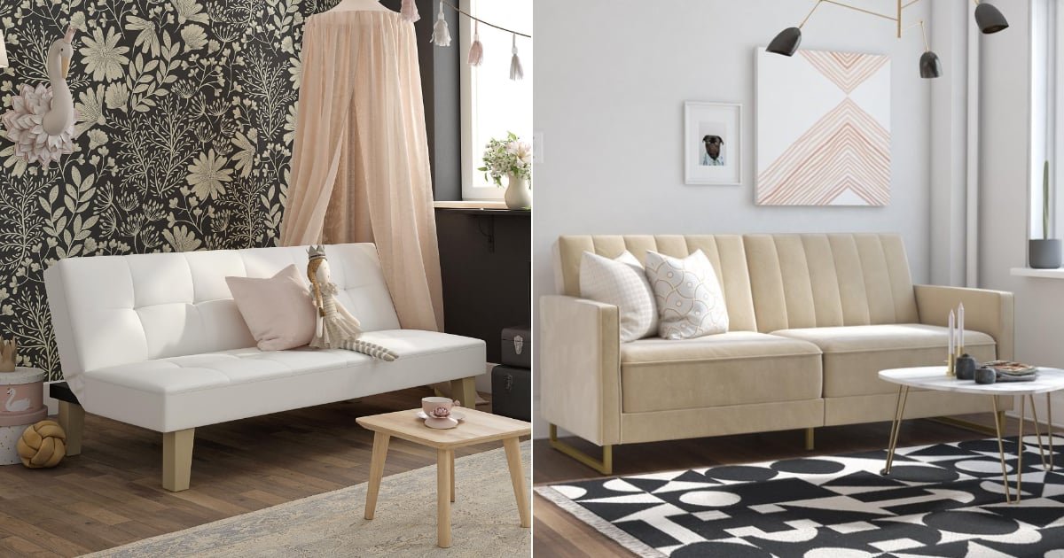 10 Luxe Futons From Walmart That Are Nothing Like the Ones You Had in College