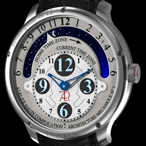 A Disciple of F.P. Journe Launches Ataelier Haute Complications with Dual Time Watch - Por Homme - Contemporary Men's Lifestyle Magazine