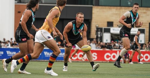 Port Adelaide come out on top in tight pre-season contest
