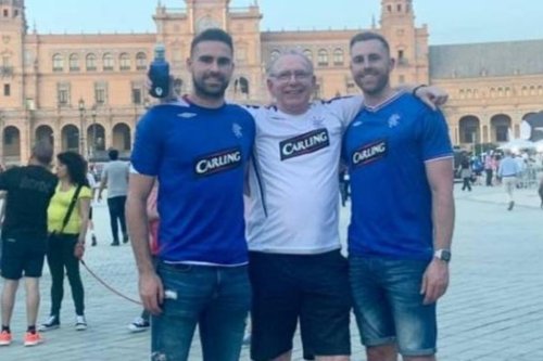 Pompey skipper Clark Robertson spotted wearing Glasgow Rangers shirt - but the Fratton faithful have no reason to worry