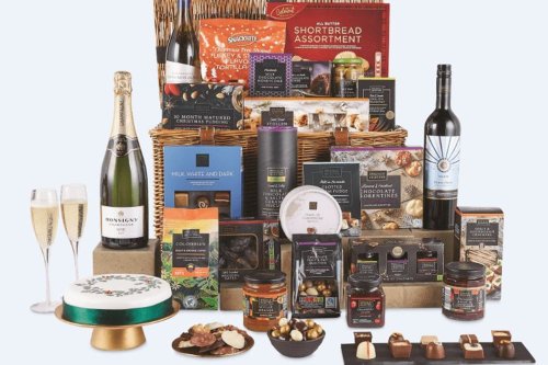Aldi is bringing back its sell-out range of Christmas hampers - here's what's in them