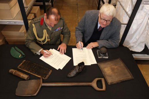 National Museum of the Royal Navy in Portsmouth given 8,000 rare artefacts from HMS Invincible