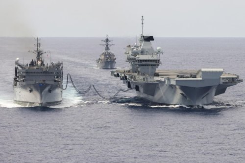 HMS Prince of Wales: Huge Royal Navy aircraft carrier begins Autumn trials in the USA after leaving Portsmouth
