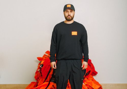 This fashion label turns refugee lifejackets into statement clothing