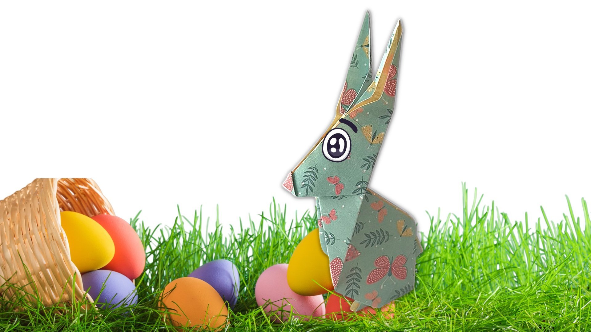 Parce que Pâques arrive à grands pas, voici comment plier un lapin en origami
