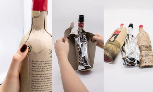 Du vin de Provence conditionné dans des bouteilles en papier
