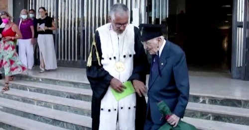 À 99 ans, il décroche un master en philosophie et devient le plus vieil étudiant d’Italie