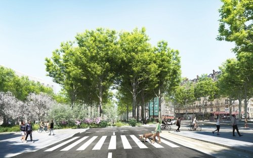 À Paris, une nouvelle « forêt urbaine » sera aménagée place du Colonel Fabien