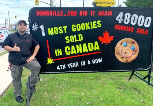 Sault native's Tim Hortons is tops - again - for Smile Cookie sales