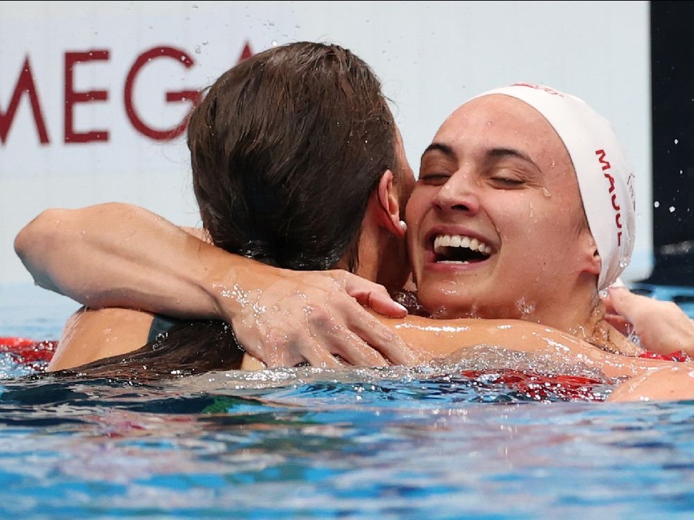 Canadian Kylie Masse wins silver medal in 100-metre backstroke Olympic final