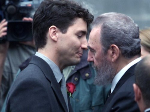 Joe Rogan suggests Justin Trudeau the long-lost son of Fidel Castro
