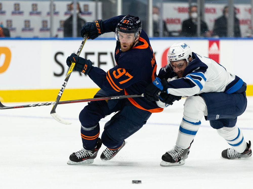 Edmonton Oilers drop a close Game 1 to the Winnipeg Jets - cover