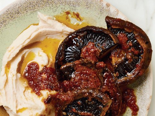 Cook this: Portobello steaks and butter bean mash from Ottolenghi Flavor