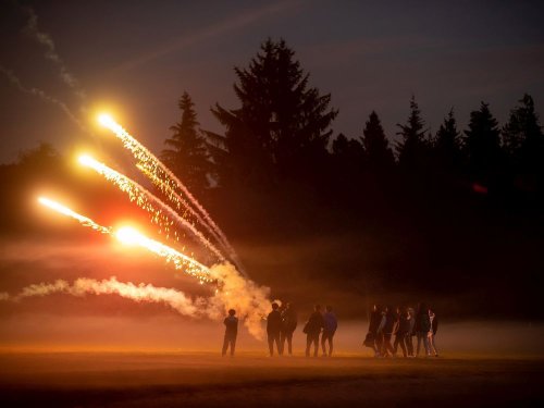 Fireworks blasted off in Vancouver over Halloween weekend despite city-wide ban