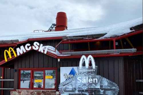 McSki- The World's Only Ski-Thru McDonald's