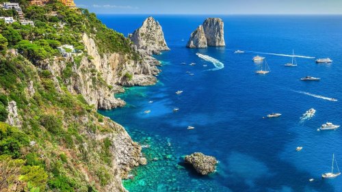 Capri, la mitológica isla donde se refugian las sirenas