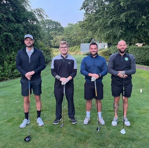 Golfers raise £2,223 for cancer support charity