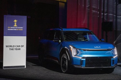 Un doublé pour le (gigantesque) SUV électrique Kia EV9 aux World Car Awards 2024