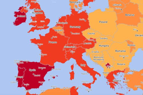 Insolite : cette carte montre les pays les plus dangereux, la France mal classée