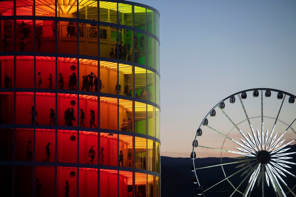 Coachella 2019: Yes, the giant rainbow tower ‘Spectra’ is back for another year
