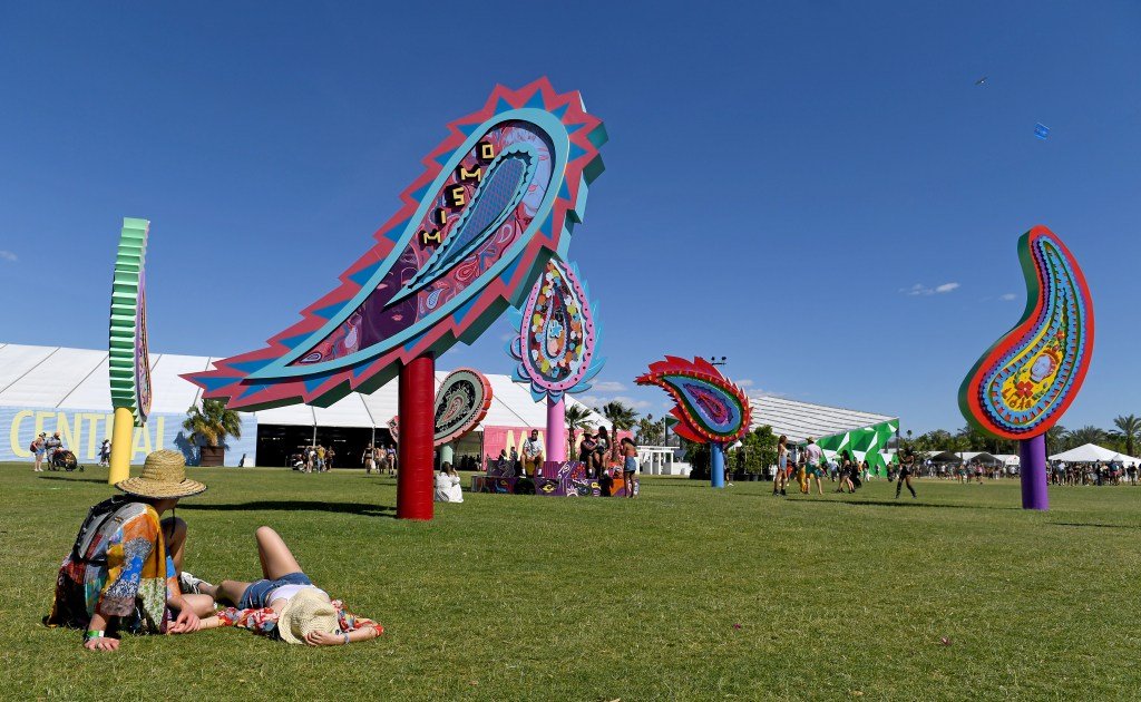 Coachella 2019: Those giant paisley sculptures? They have a message