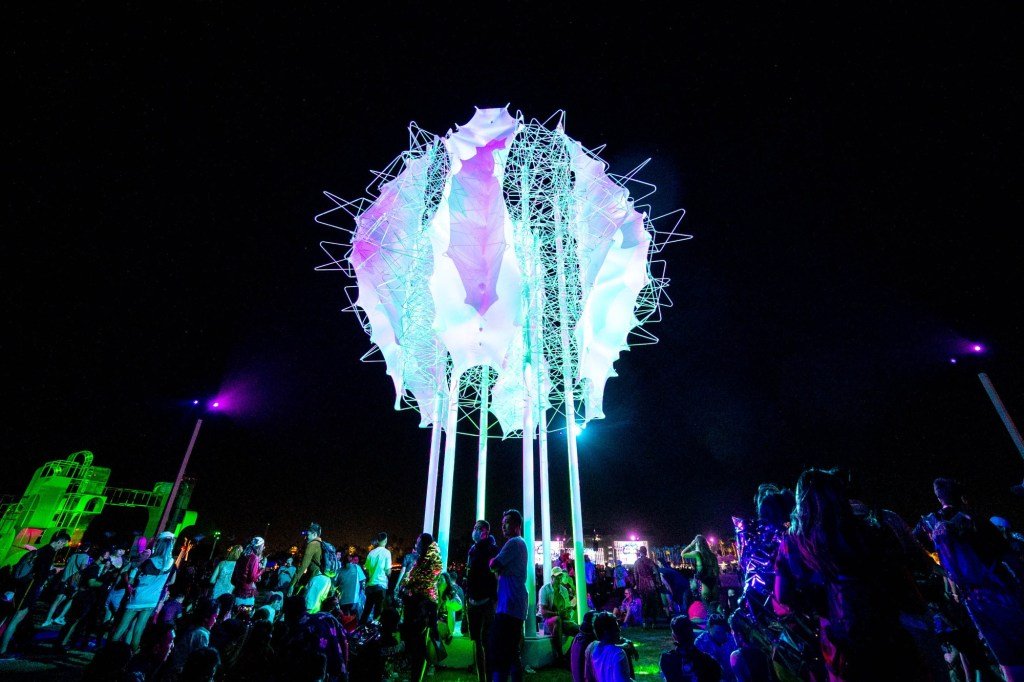 Coachella 2022: These butterfly chairs are providing shade, a light show and a history lesson