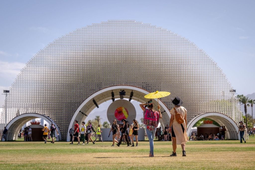 Coachella 2022: Science is featured alongside music and art in these massive tunnels at the festival